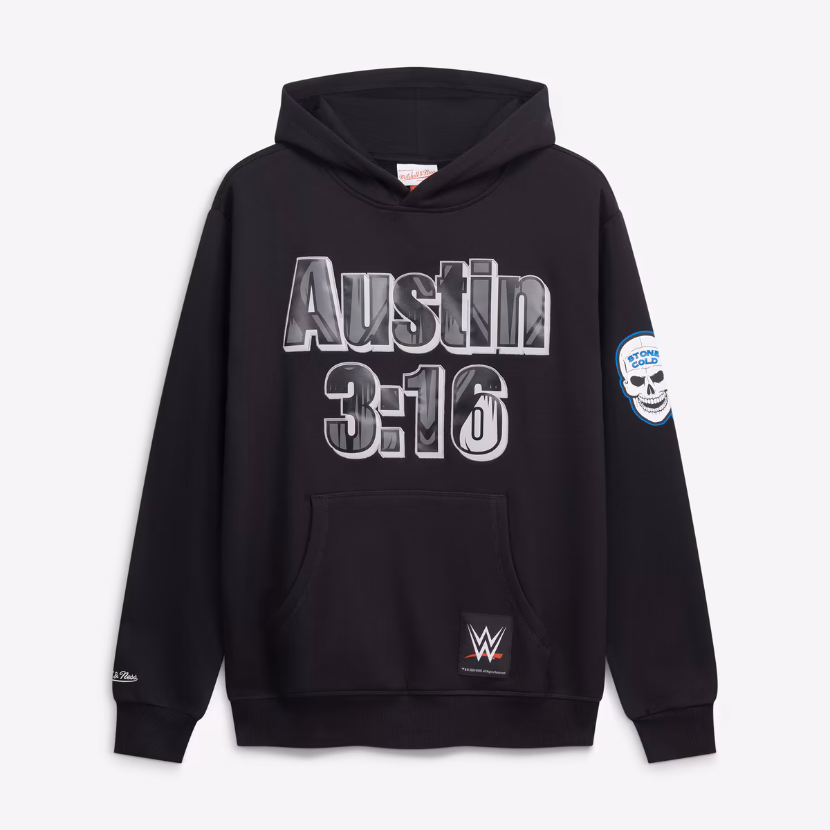 Men's Mitchell & Ness Black "Stone Cold" Steve Austin 3:16 Day Hoodie 2 Men's Mitchell & Ness Black "Stone Cold" Steve Austin 3:16 Day Hoodie