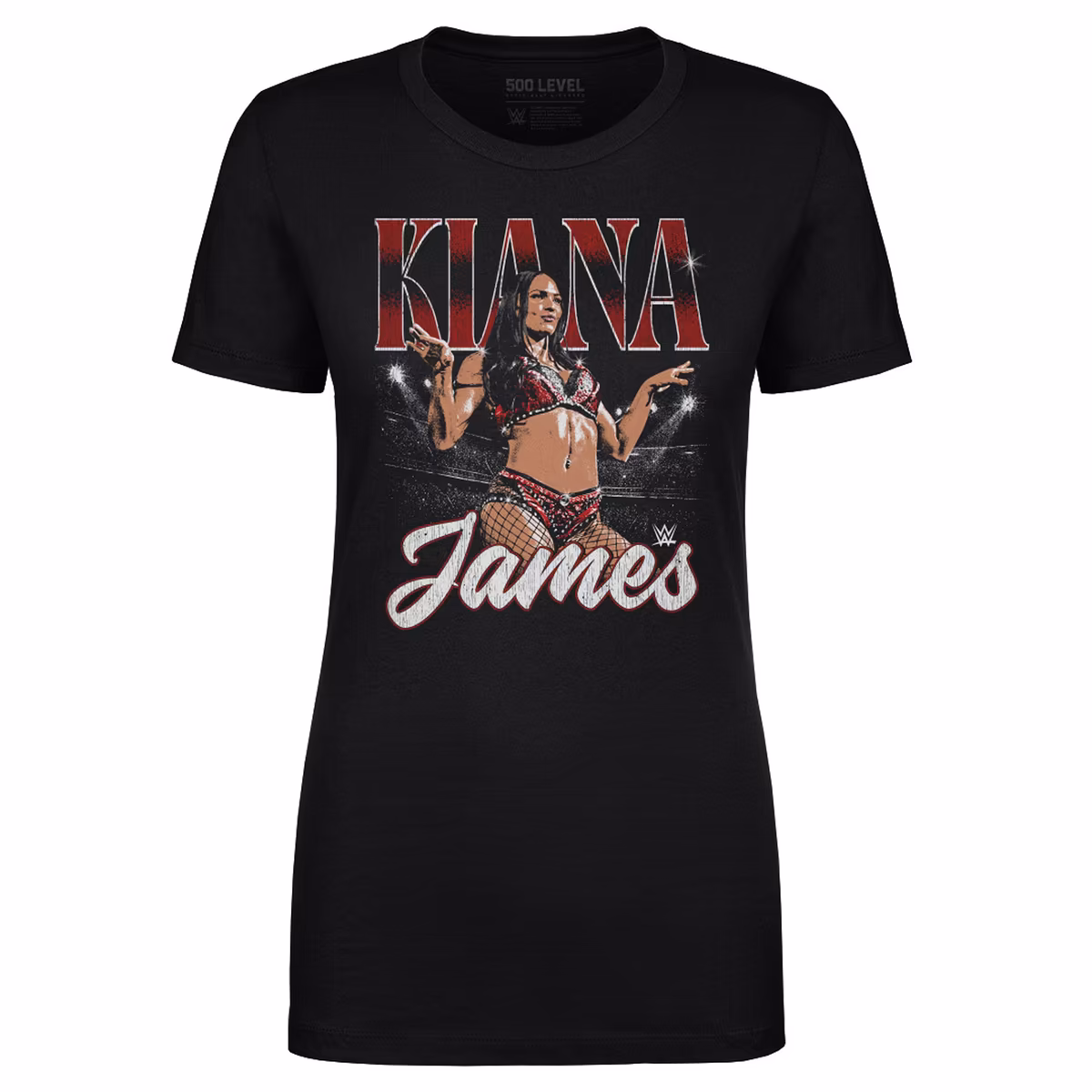 Women's 500 Level Black Kiana James Pose T-Shirt