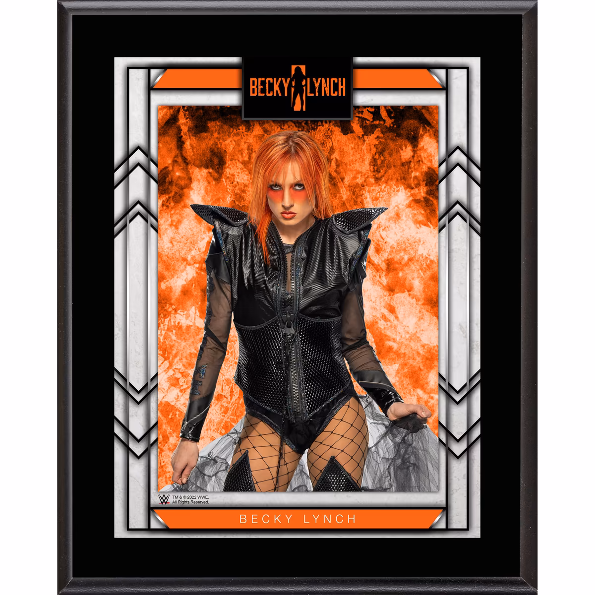 Becky Lynch 10.5" x 13" Sublimated Plaque 1 Becky Lynch 10.5" x 13" Sublimated Plaque