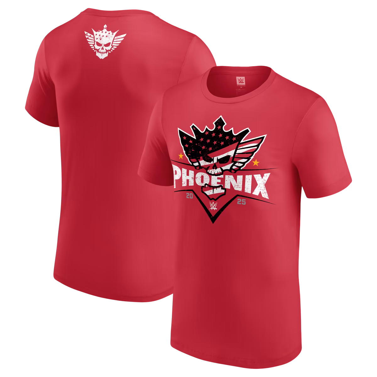 Men's Red Cody Rhodes Phoenix Nightmare T-Shirt 1 Men's Red Cody Rhodes Phoenix Nightmare T-Shirt