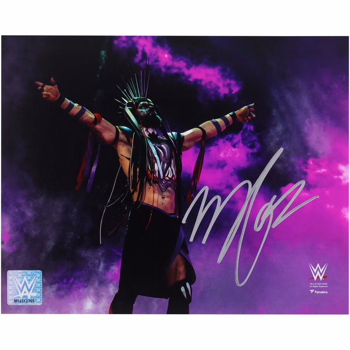 Finn Bálor WWE Autographed 8" x 10" Demon Entrance Photograph 5 Finn Bálor WWE Autographed 8" x 10" Demon Entrance Photograph