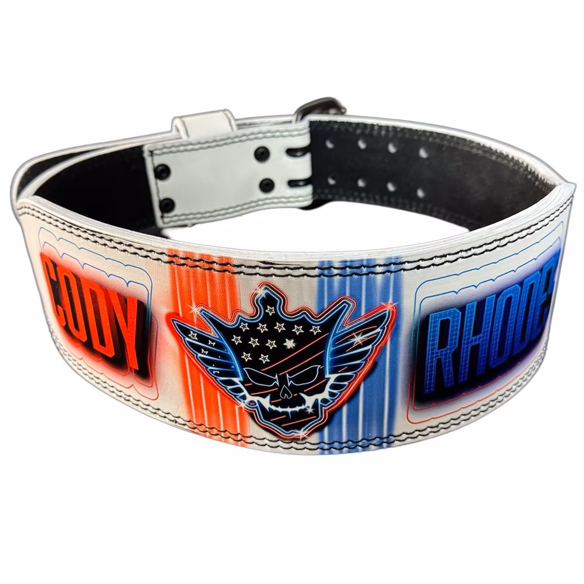 Cody Rhodes American Nightmare Neon Weightlifting Belt 4 Cody Rhodes American Nightmare Neon Weightlifting Belt