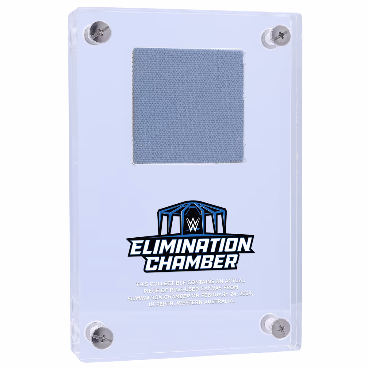 2024 WWE Elimination Chamber Acrylic Display Case 3 2024 WWE Elimination Chamber Acrylic Display Case