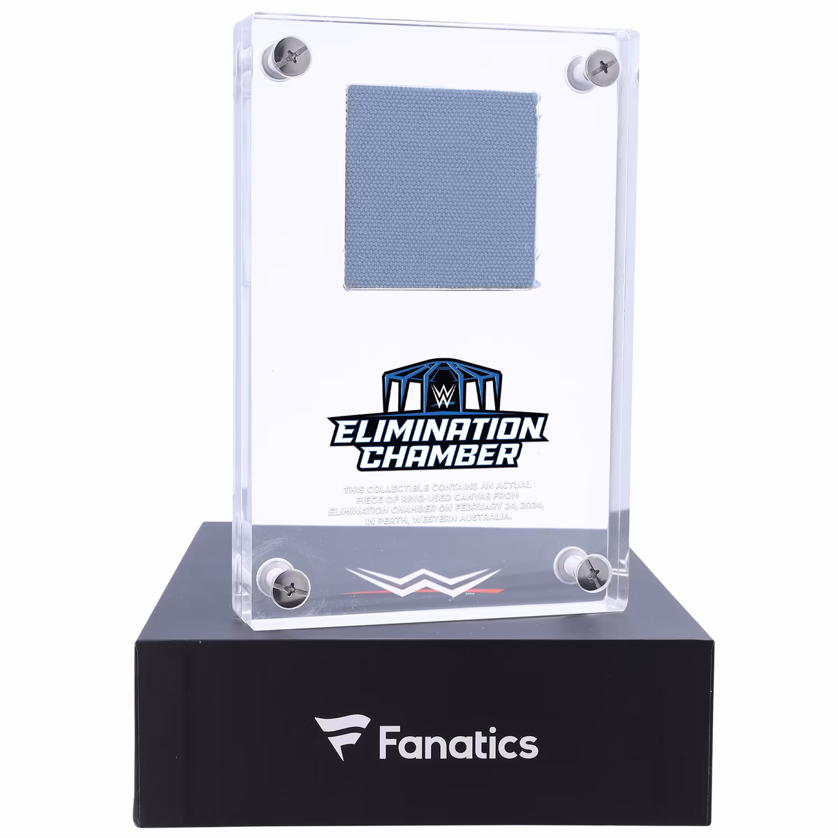 2024 WWE Elimination Chamber Acrylic Display Case 4 2024 WWE Elimination Chamber Acrylic Display Case
