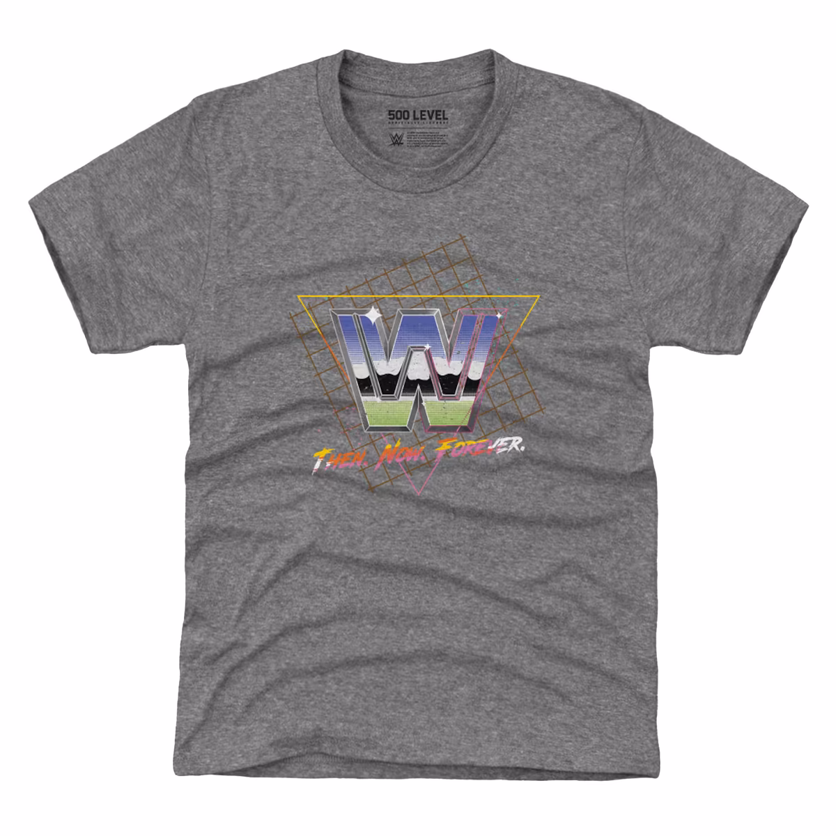 Youth 500 Level Heather Gray WWE T-Shirt 8 Youth 500 Level Heather Gray WWE T-Shirt