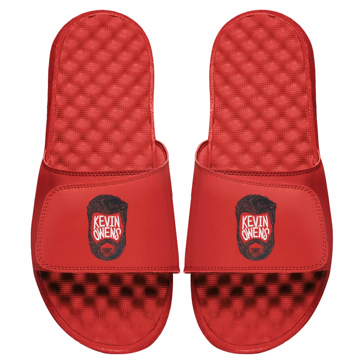 Men's ISlide Red Kevin Owens Slide Sandals 8 Men's ISlide Red Kevin Owens Slide Sandals