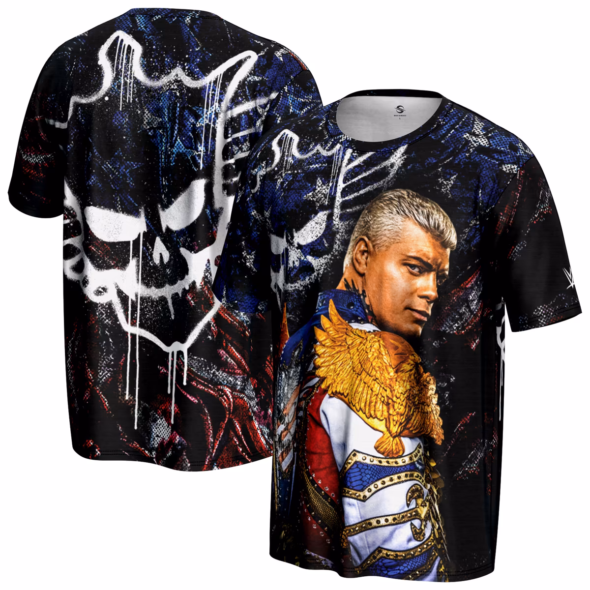 Men's ProSphere Black Cody Rhodes Adrenaline T-Shirt 9 Men's ProSphere Black Cody Rhodes Adrenaline T-Shirt