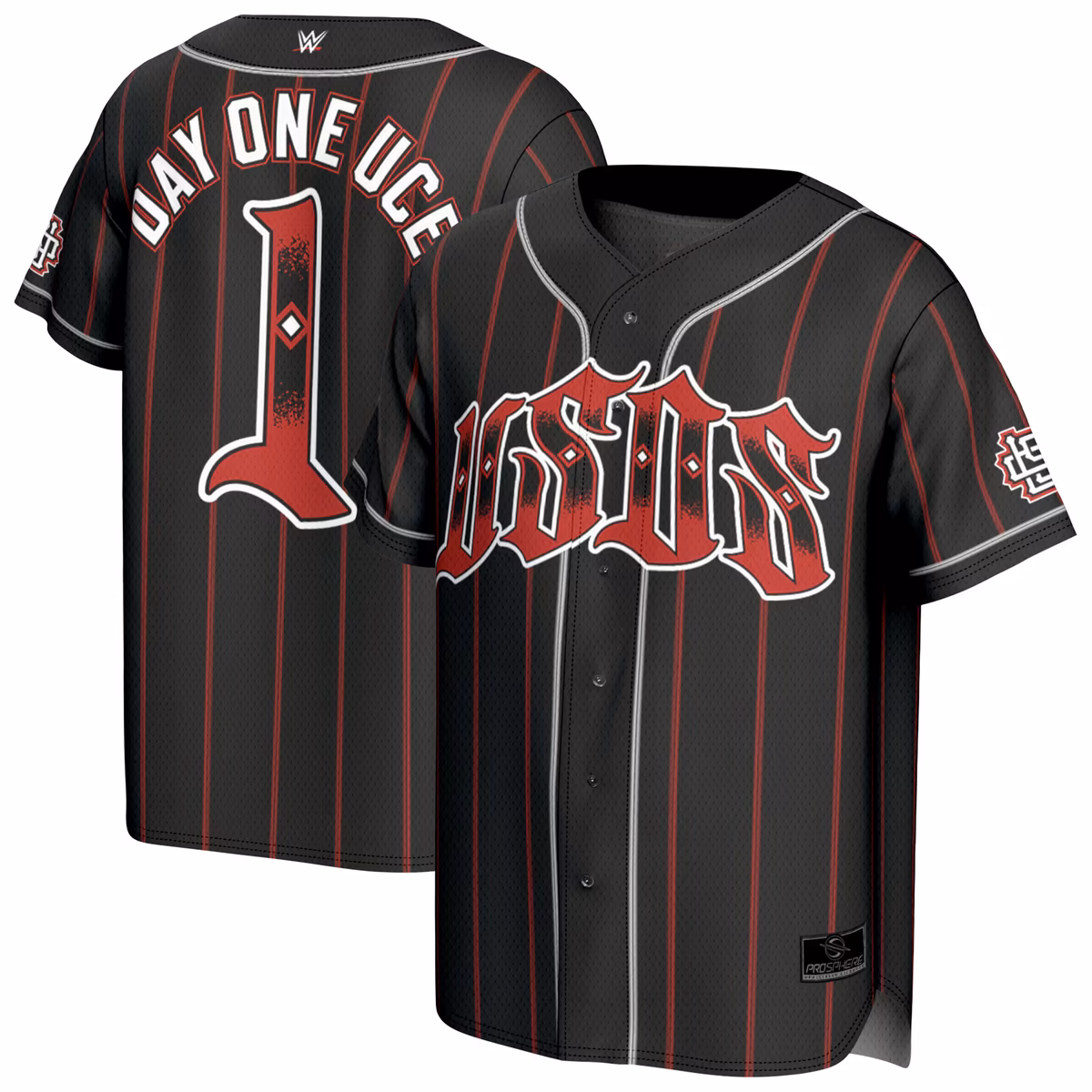 Youth ProSphere Black The Usos Tag Team Champions Fashion Baseball Jersey 3 Youth ProSphere Black The Usos Tag Team Champions Fashion Baseball Jersey