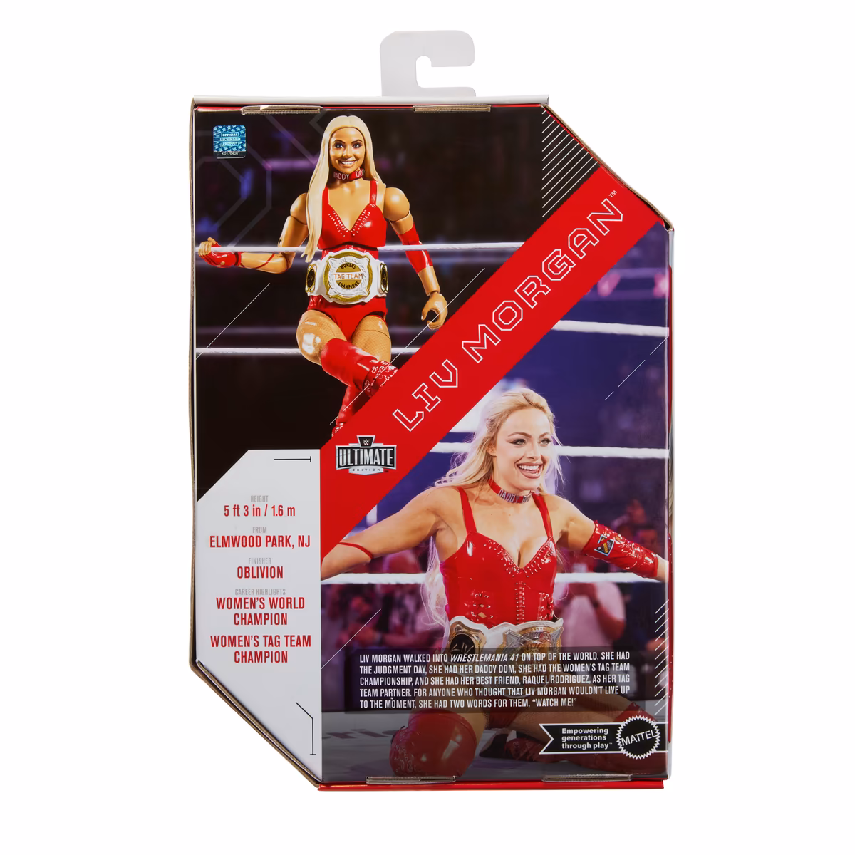 Liv Morgan WWE Mattel Ultimate Edition Wave 33 Action Figure 3 Liv Morgan WWE Mattel Ultimate Edition Wave 33 Action Figure