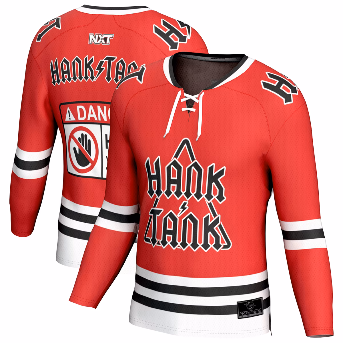 Youth ProSphere Red Hank & Tank Hockey Jersey