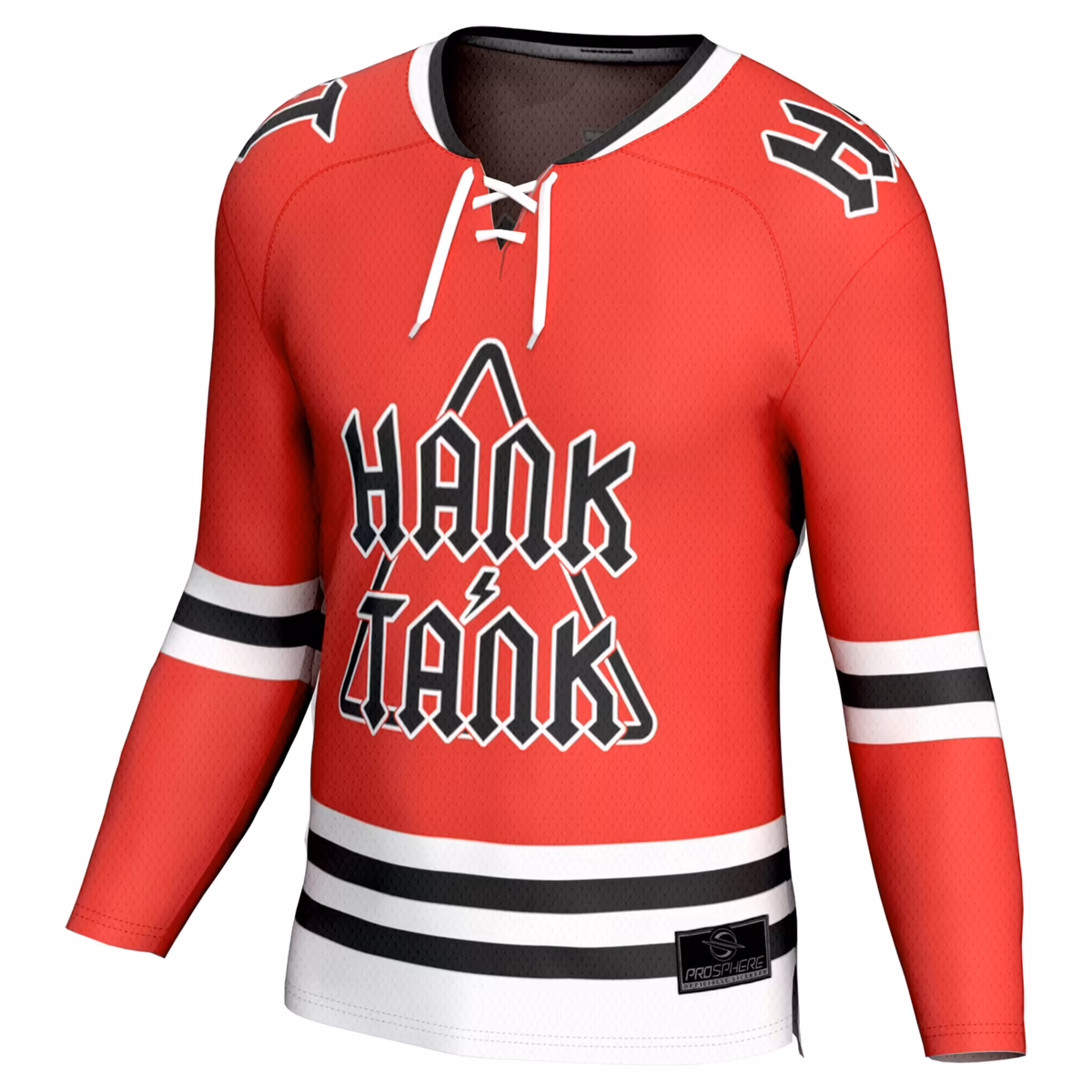Youth ProSphere Red Hank & Tank Hockey Jersey 3 Youth ProSphere Red Hank & Tank Hockey Jersey