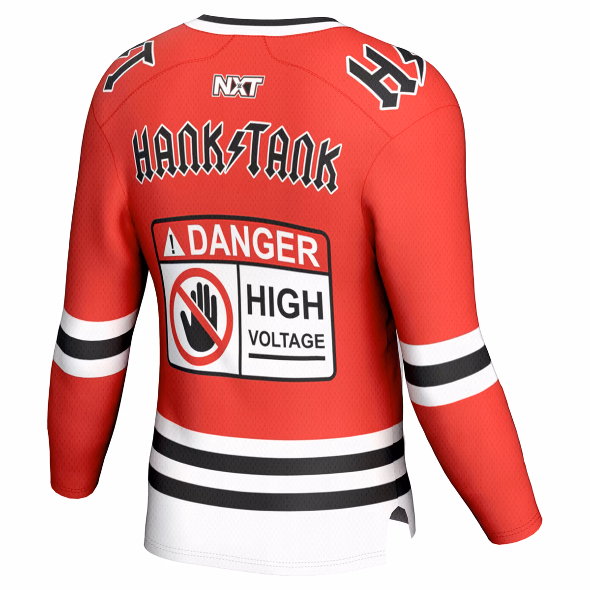 Youth ProSphere Red Hank & Tank Hockey Jersey 4 Youth ProSphere Red Hank & Tank Hockey Jersey