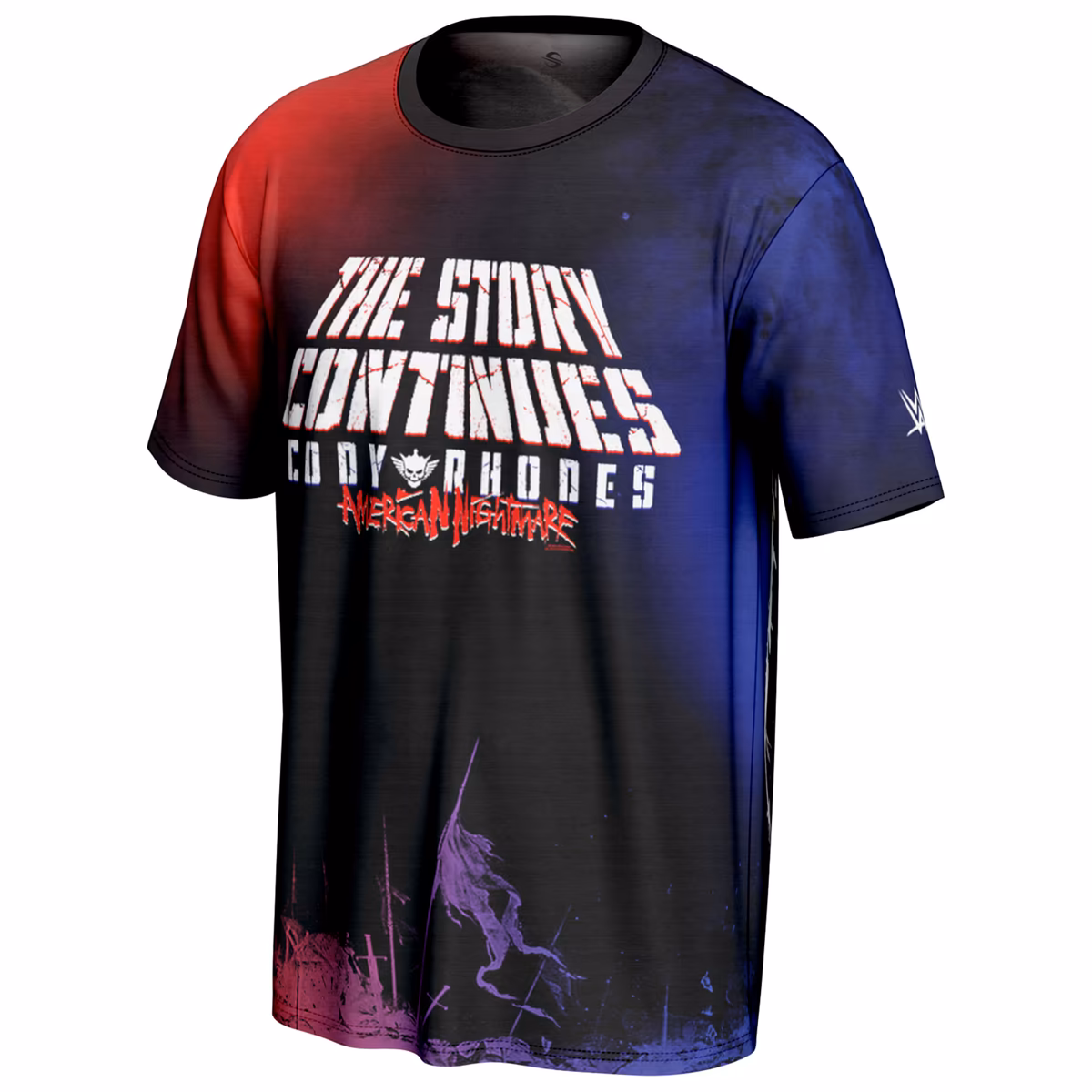 Men's ProSphere Black Cody Rhodes The Story Continues T-Shirt 3 Men's ProSphere Black Cody Rhodes The Story Continues T-Shirt