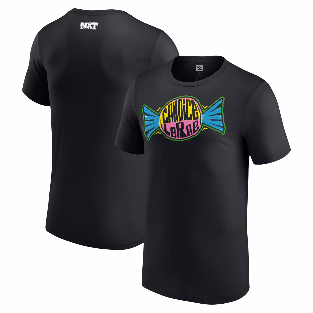 Men's Black Candice LeRae NXT Debut Authentic T-Shirt