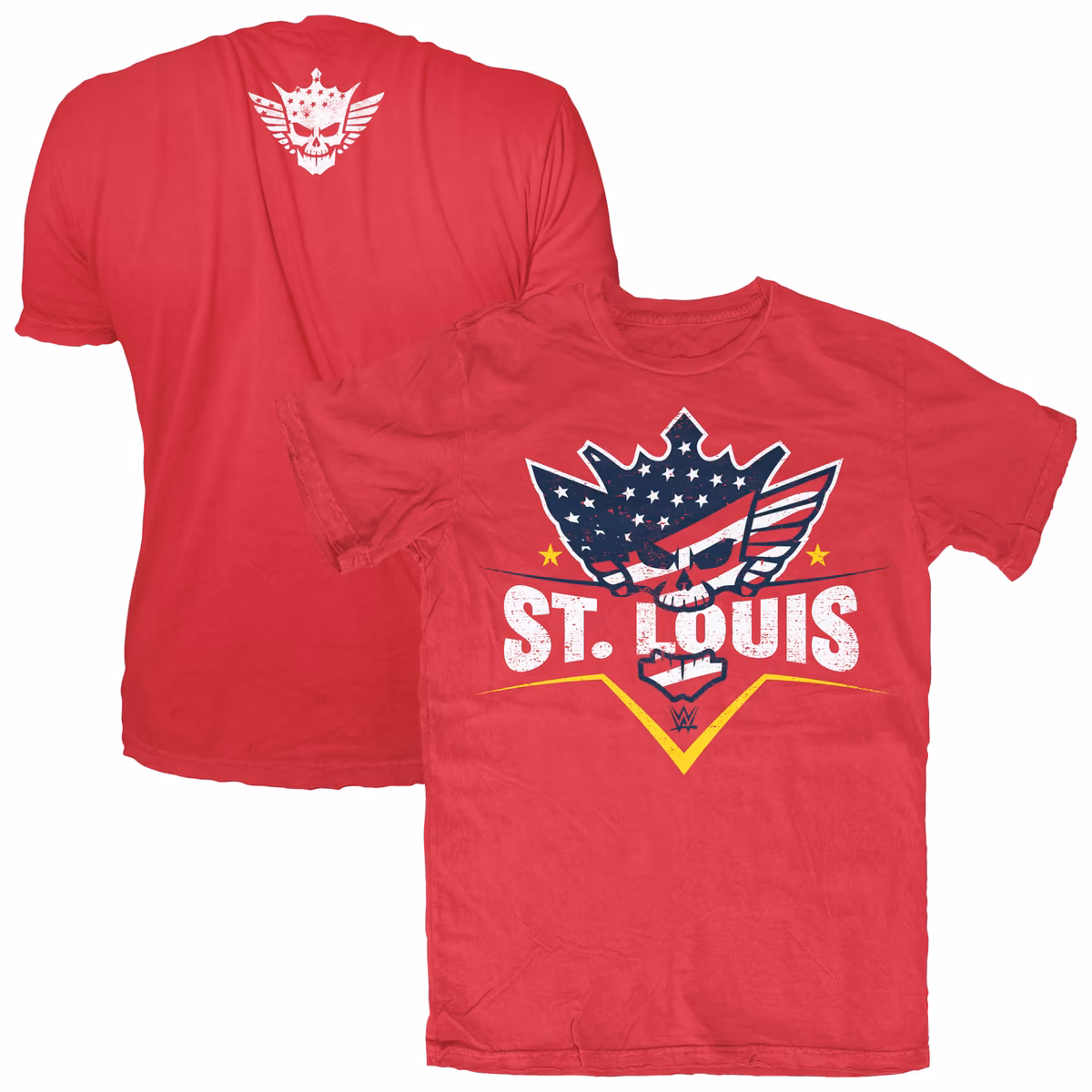 Men's Red Cody Rhodes Nightmare St. Louis T-Shirt 8 Men's Red Cody Rhodes Nightmare St. Louis T-Shirt