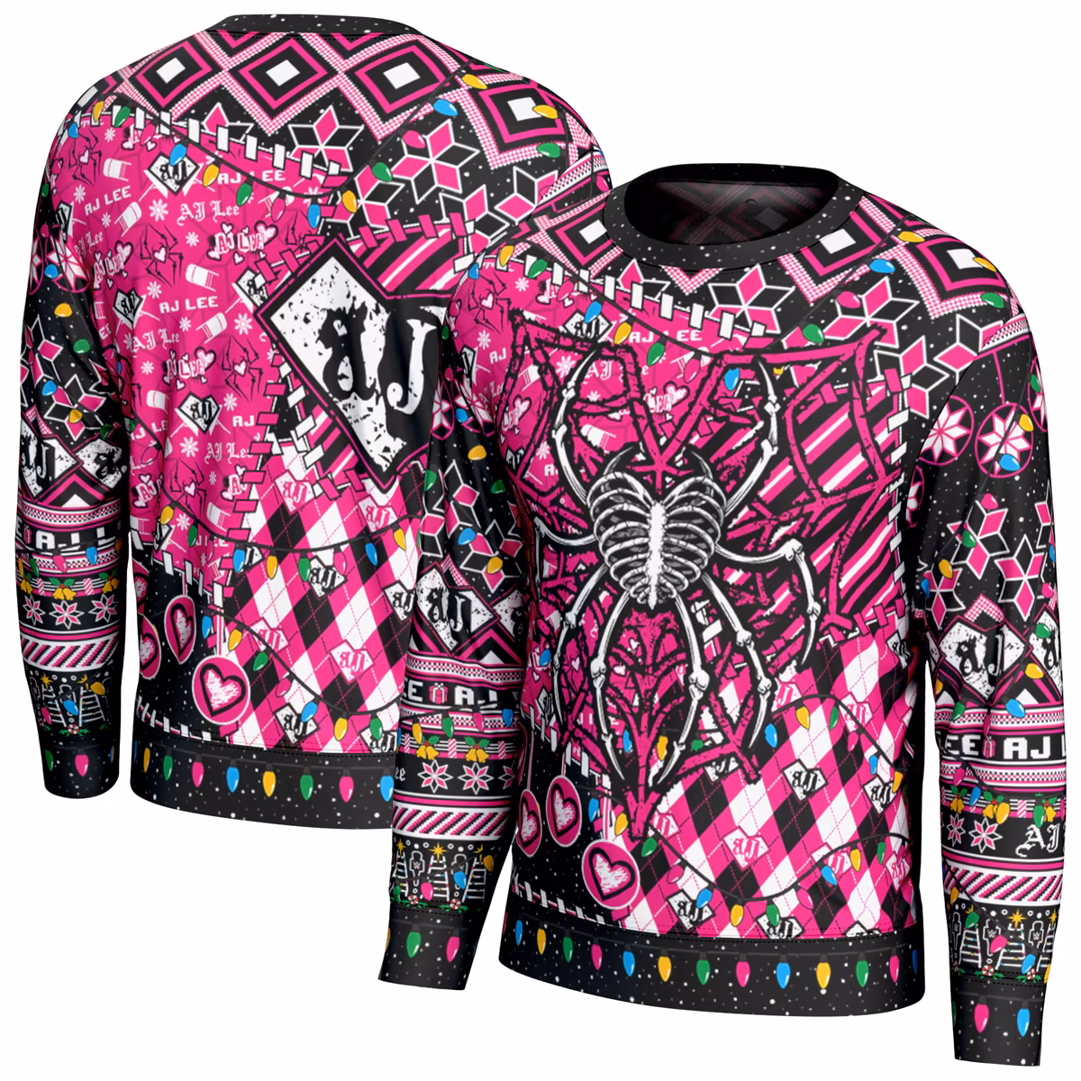 Youth ProSphere Black AJ Lee Holiday Sweater