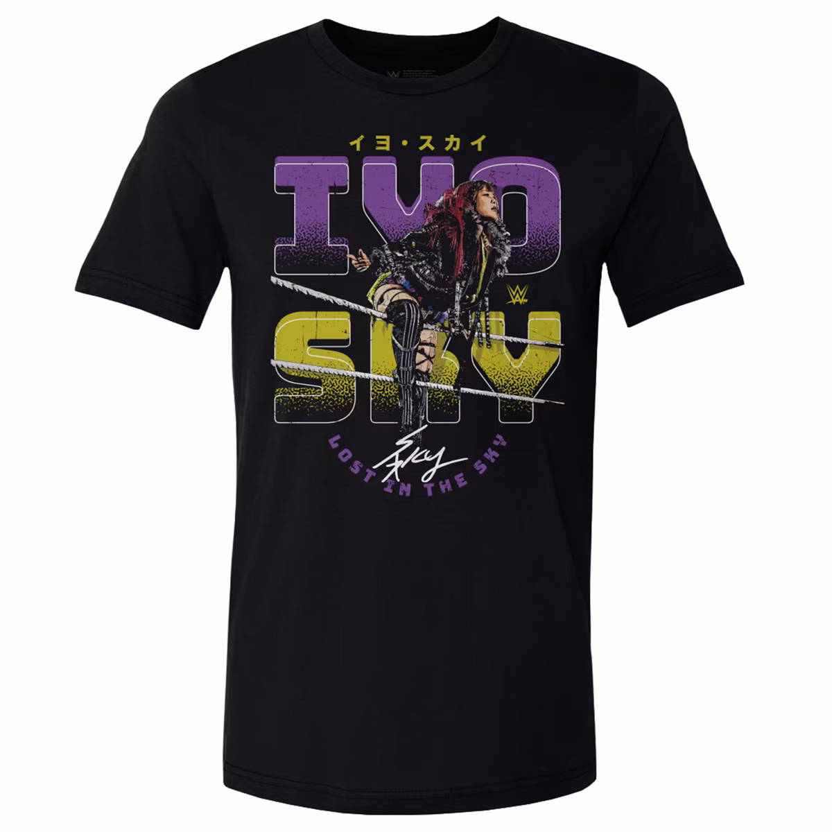 Men's 500 Level Black IYO SKY Ropes T-Shirt 9 Men's 500 Level Black IYO SKY Ropes T-Shirt
