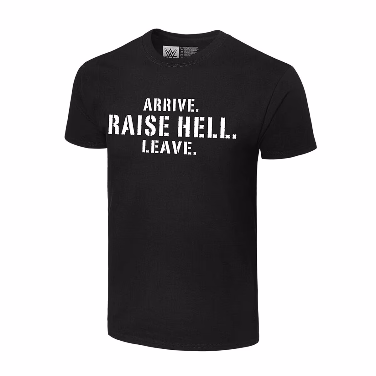 Men's Black "Stone Cold" Steve Austin Retro Arrive. Raise Hell. Leave. T-Shirt 3 Men's Black "Stone Cold" Steve Austin Retro Arrive. Raise Hell. Leave. T-Shirt