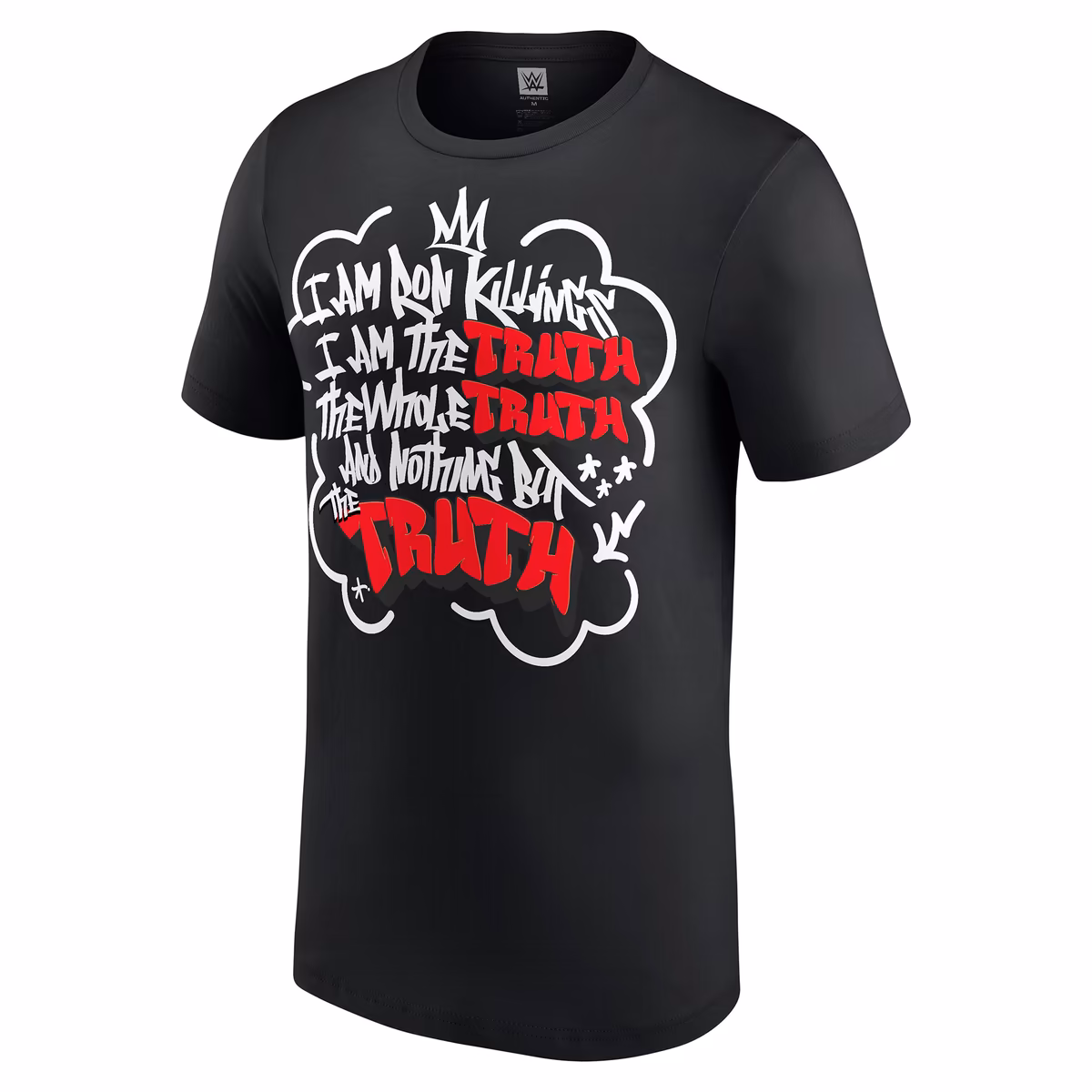 Men's Black Ron Killings/R-Truth Truth Quote T-Shirt 3 Men's Black Ron Killings/R-Truth Truth Quote T-Shirt