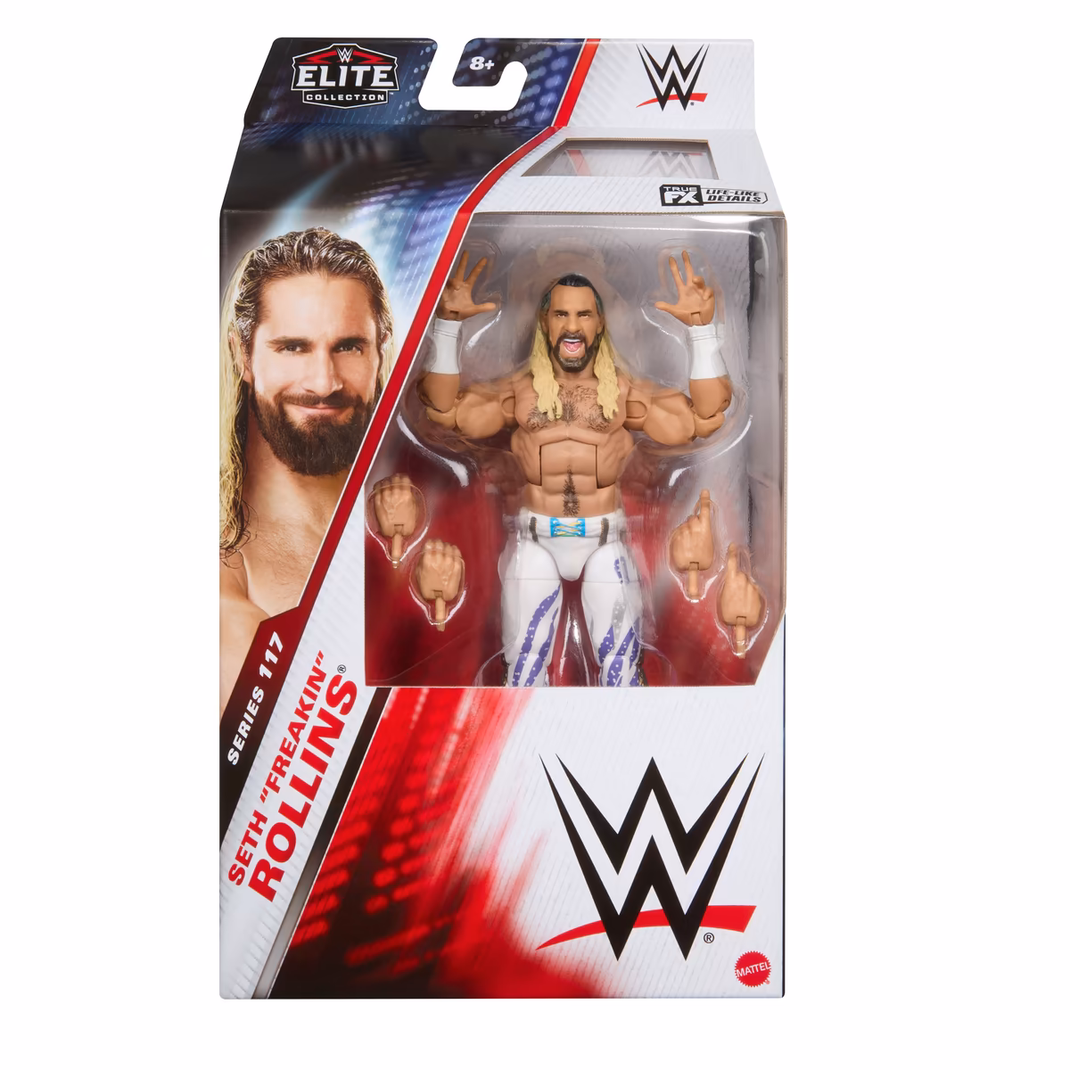 Mattel Seth Rollins Elite Collection Series 117 Action Figure