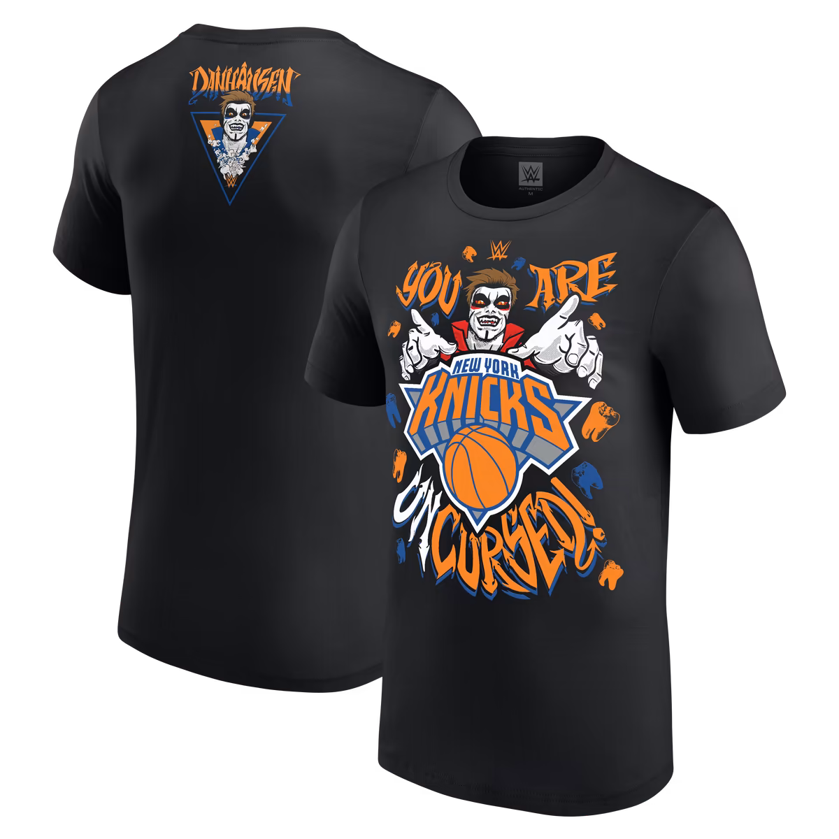 Men's Black Danhausen x New York Knicks Uncursed T-Shirt