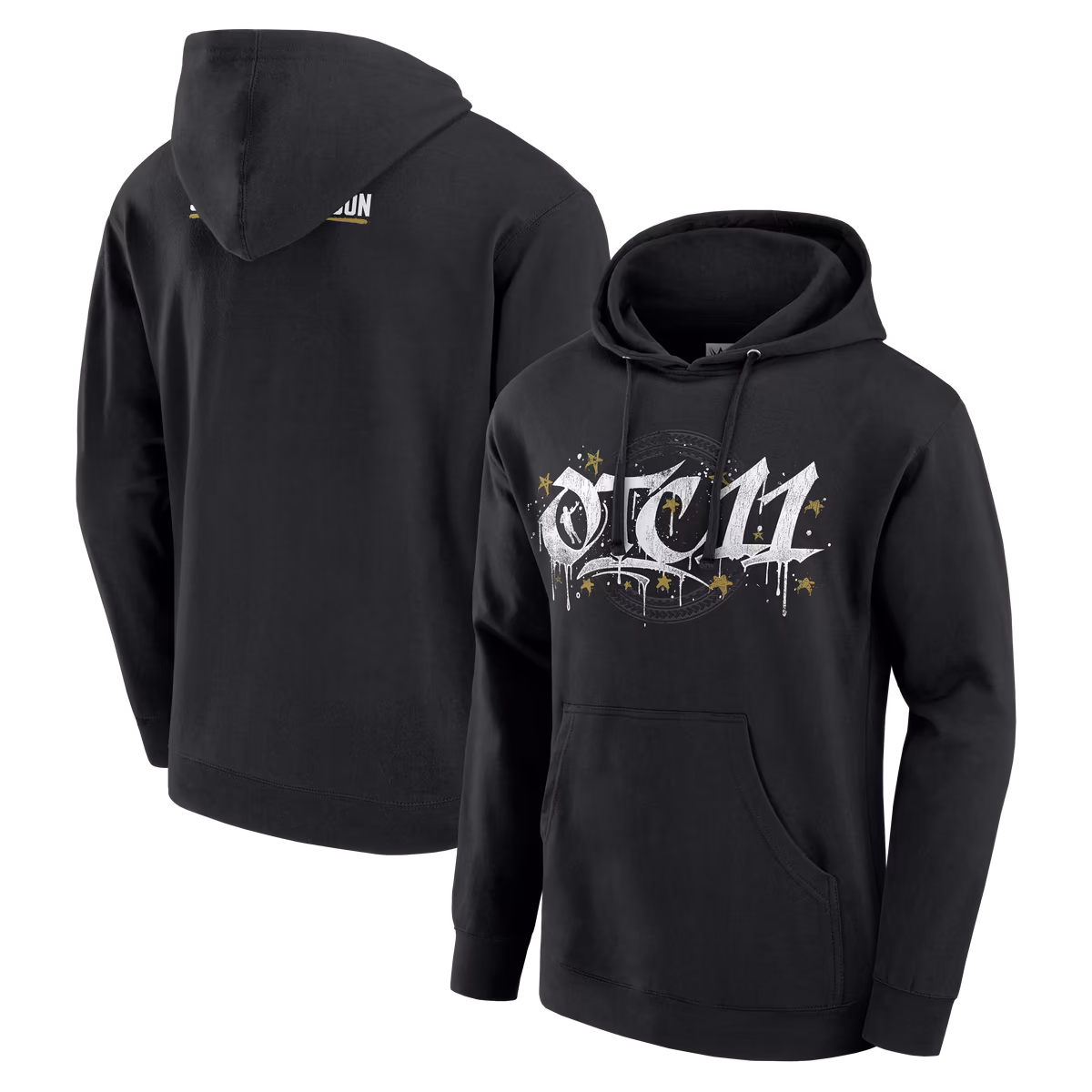 Men's Black Roman Reigns x Jalen Brunson OTC Hoodie 2 Men's Black Roman Reigns x Jalen Brunson OTC Hoodie