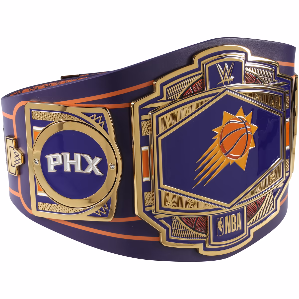 Steve Nash Phoenix Suns Autographed WWE Legacy Title Belt 3 Steve Nash Phoenix Suns Autographed WWE Legacy Title Belt