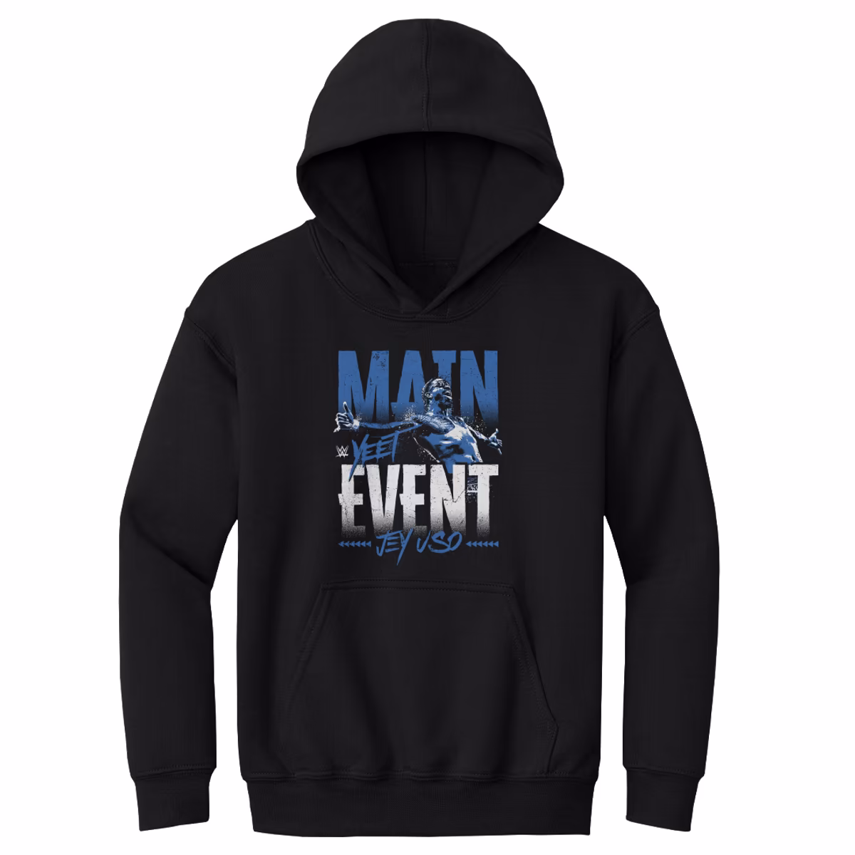 Youth 500 Level Black Jey Uso Main Event Pullover Hoodie 9 Youth 500 Level Black Jey Uso Main Event Pullover Hoodie