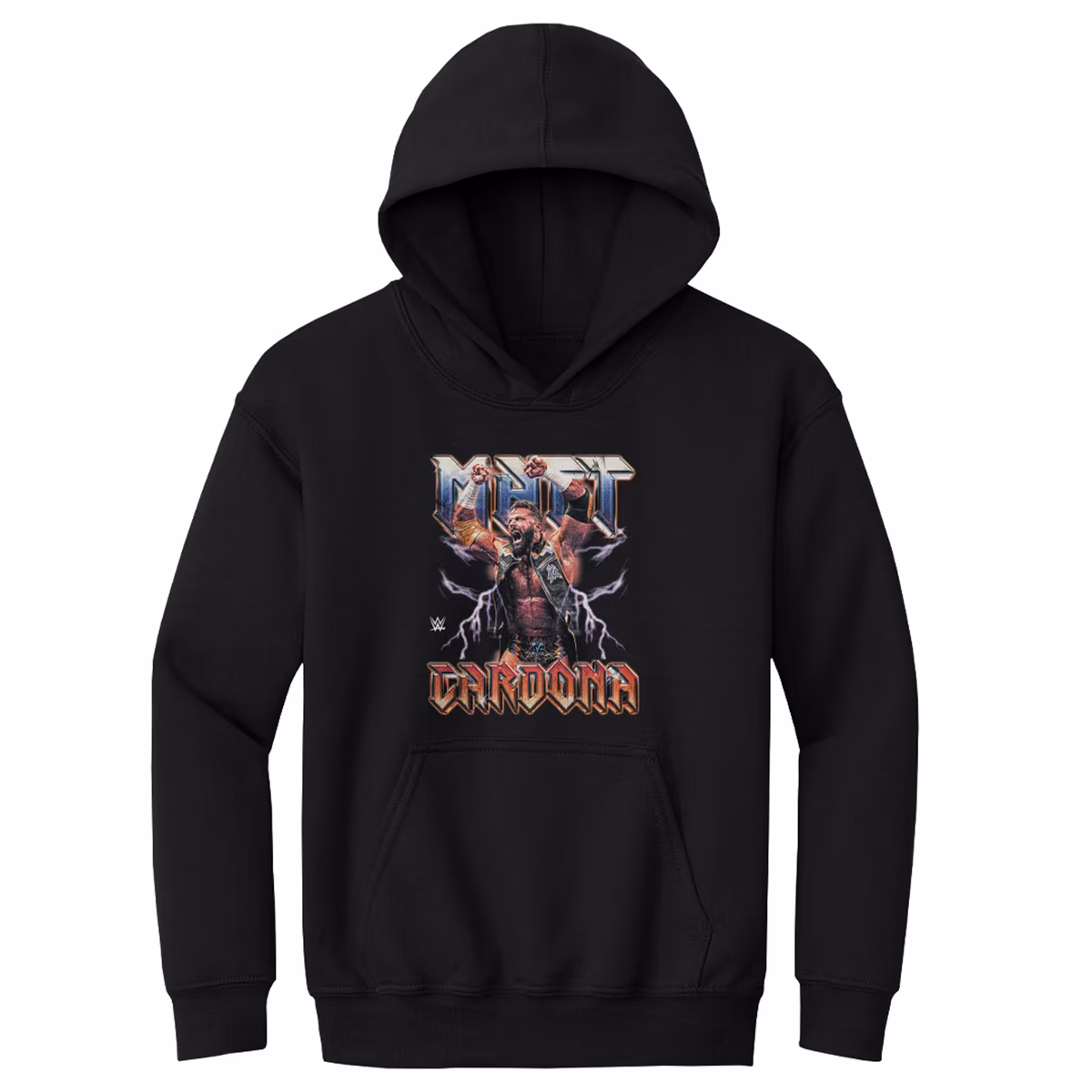 Youth 500 Level Black Matt Cardona Hoodie