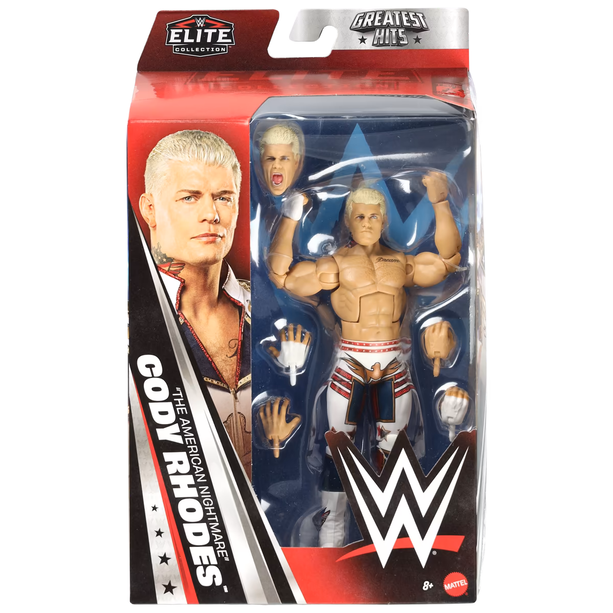 Mattel Cody Rhodes Elite Collection Greatest Hits Action Figure 2 Mattel Cody Rhodes Elite Collection Greatest Hits Action Figure
