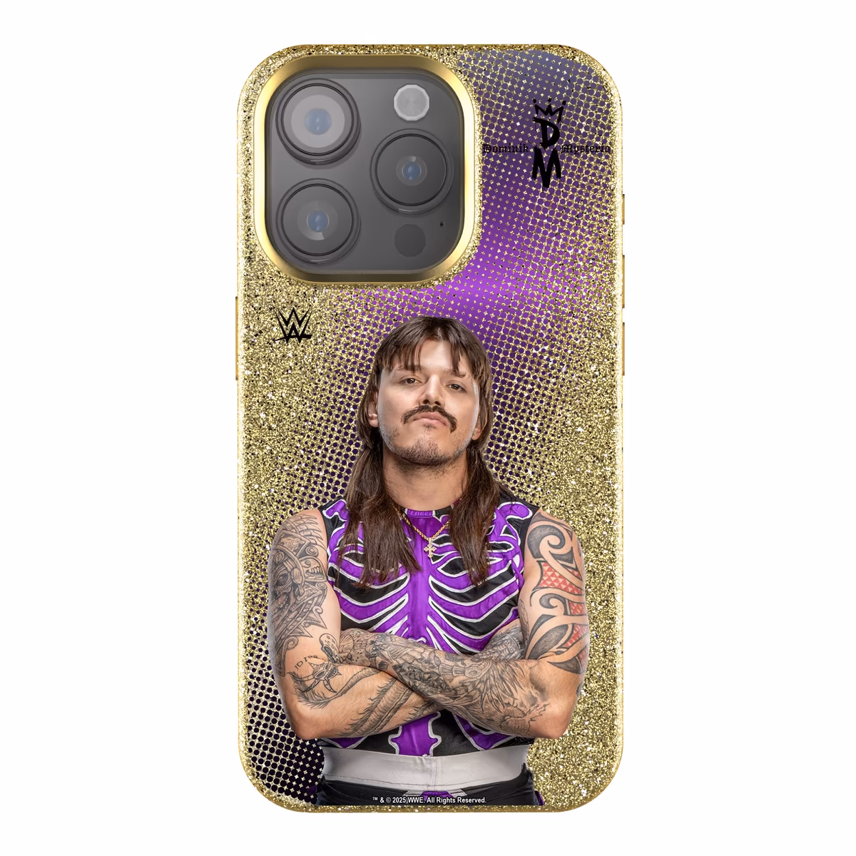 Keyscaper Dominik Mysterio Superstar iPhone Gold Bling Case 3 Keyscaper Dominik Mysterio Superstar iPhone Gold Bling Case