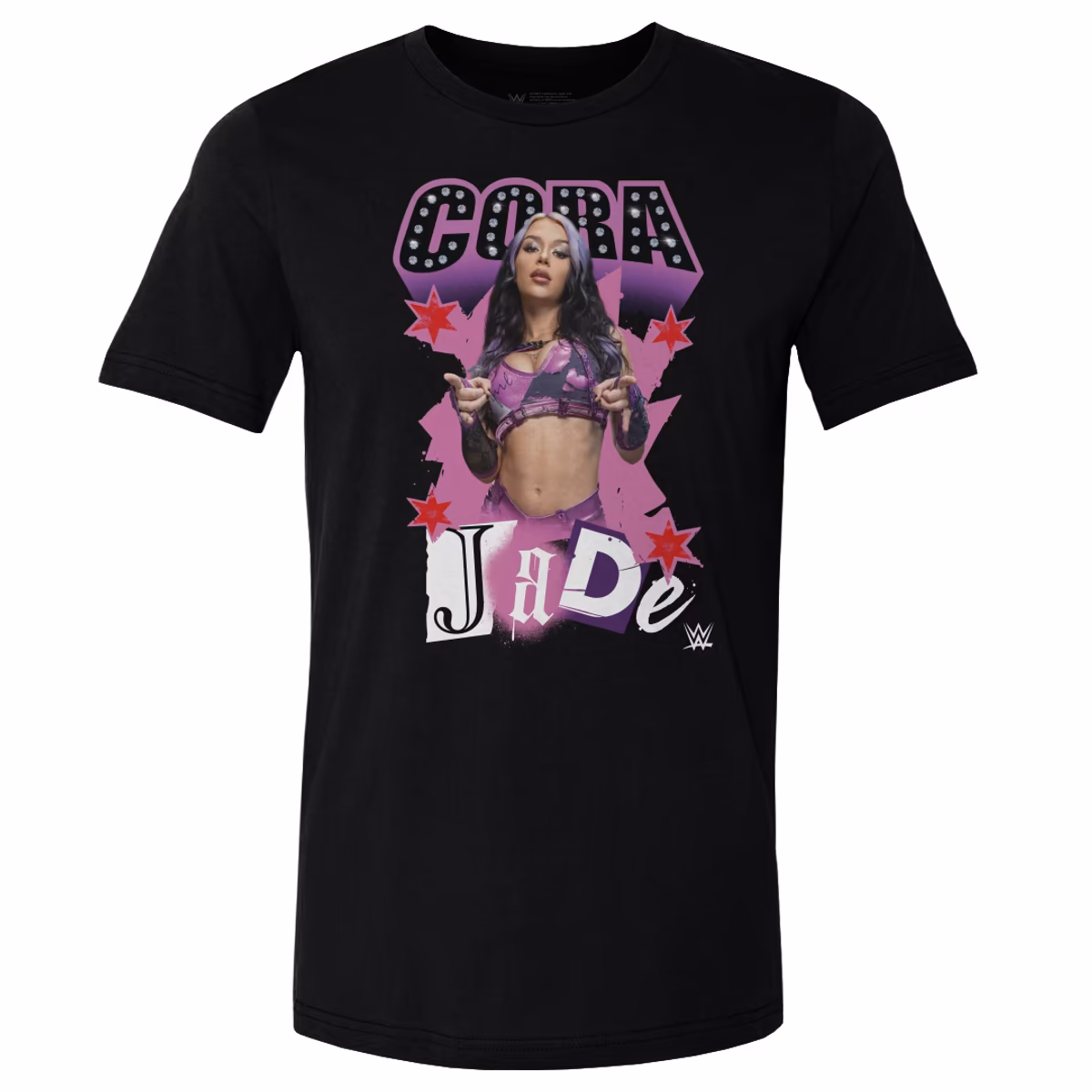 Men's 500 Level Black Cora Jade Pose T-Shirt