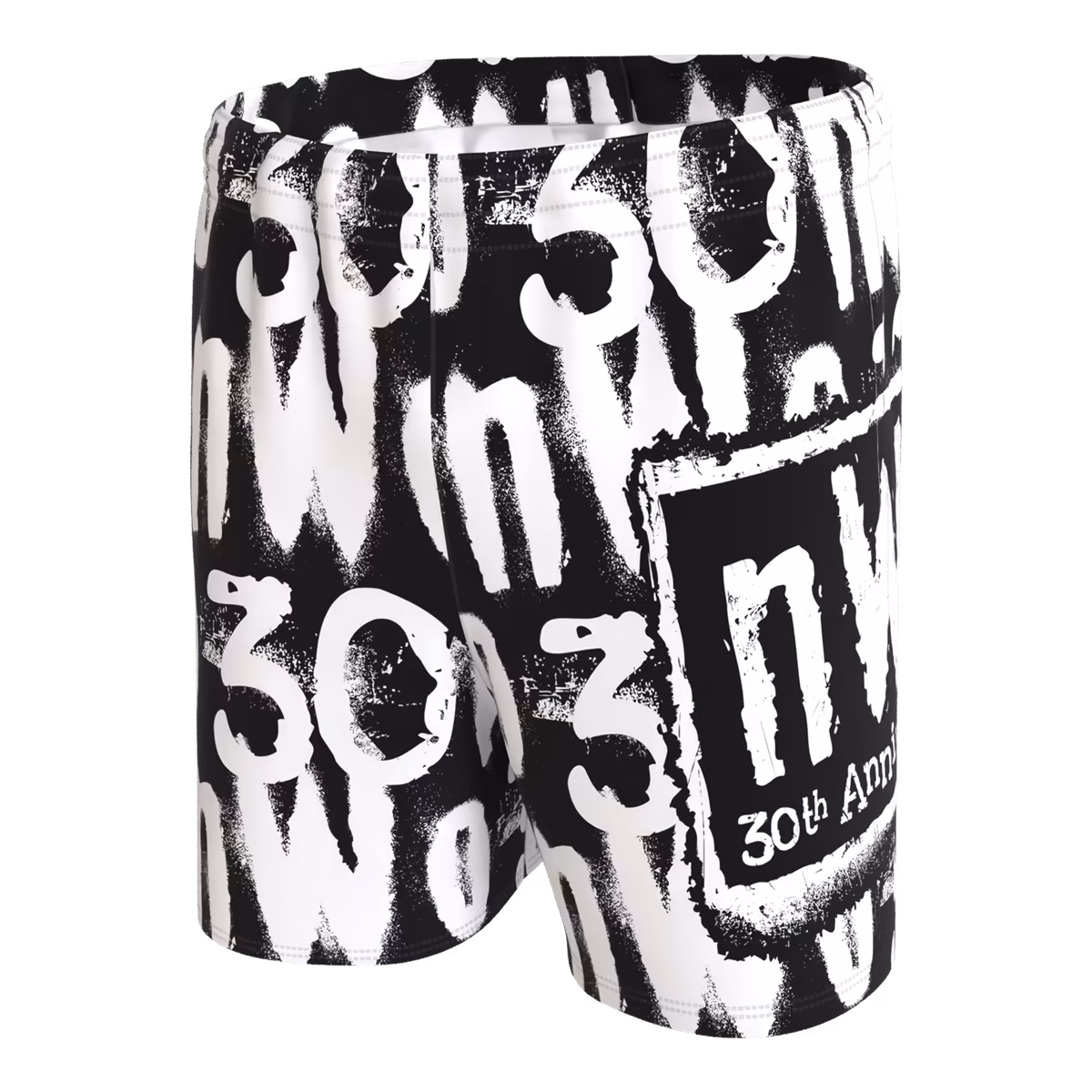 Men's ProSphere Black nWo 30th Anniversary Shorts 3 Men's ProSphere Black nWo 30th Anniversary Shorts