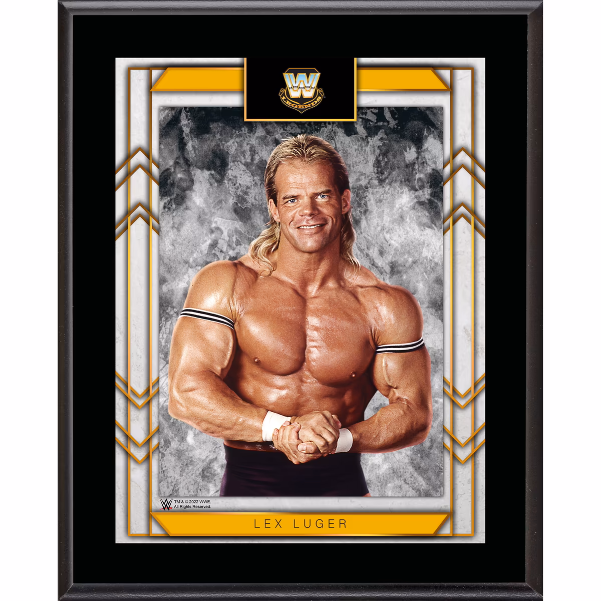 Lex Luger 10.5" x 13" Sublimated Plaque