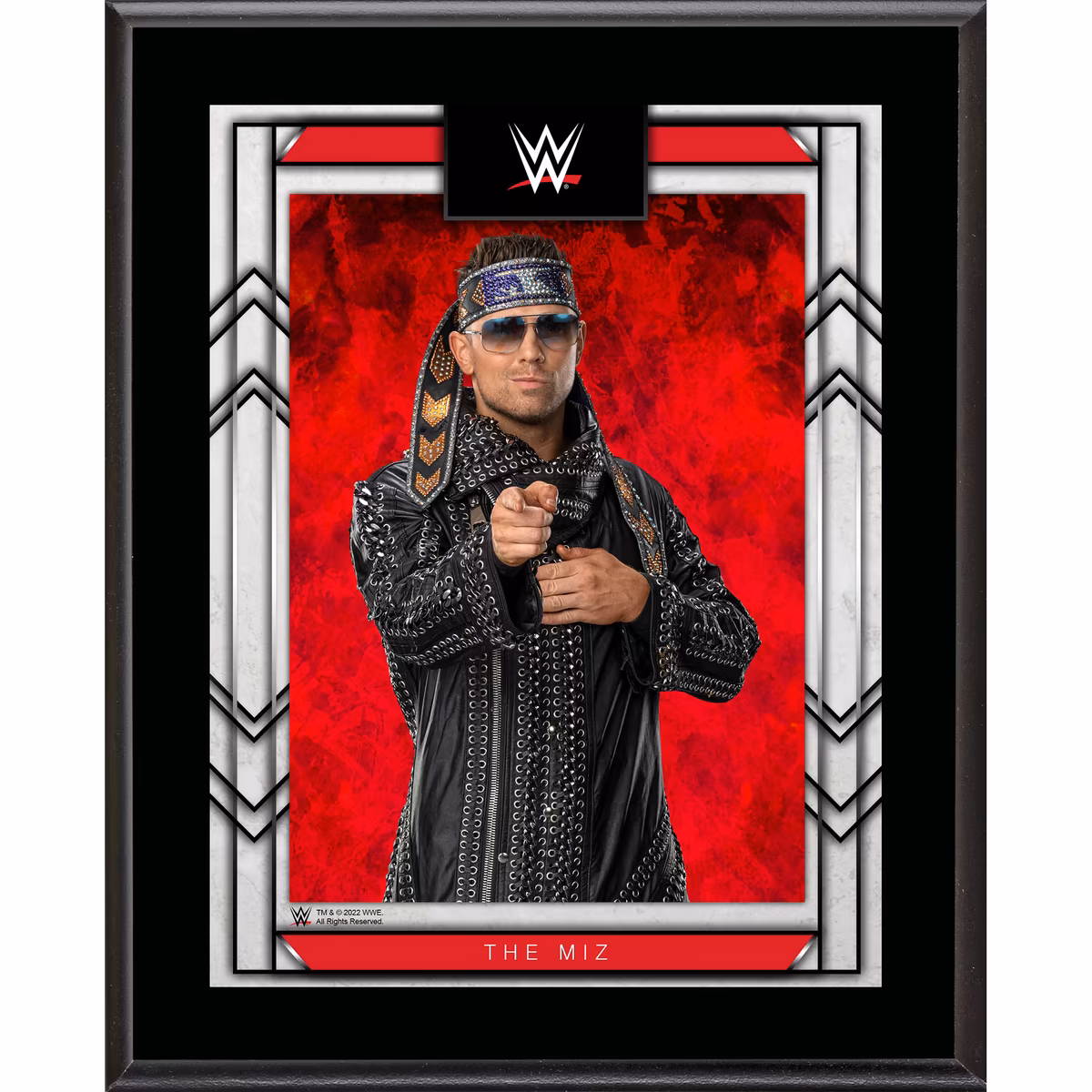 The Miz 10.5" x 13" Sublimated Plaque