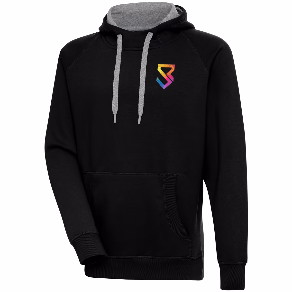 Men's Antigua  Black Seth "Freakin" Rollins Victory Pullover Hoodie