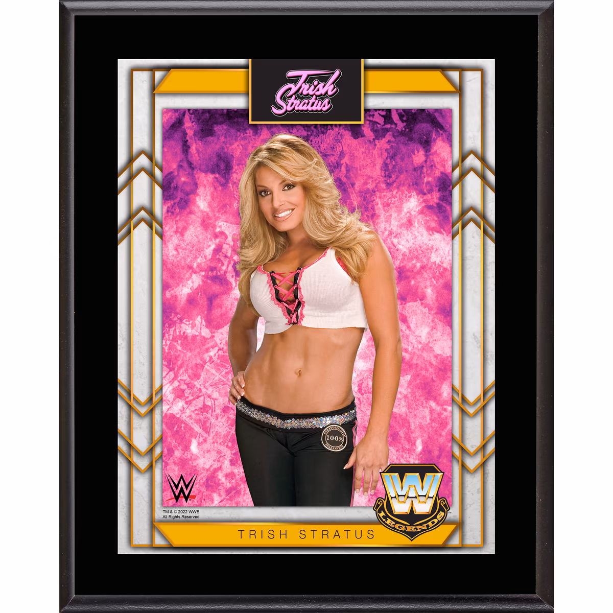 Trish Stratus 10.5" x 13" Sublimated Plaque