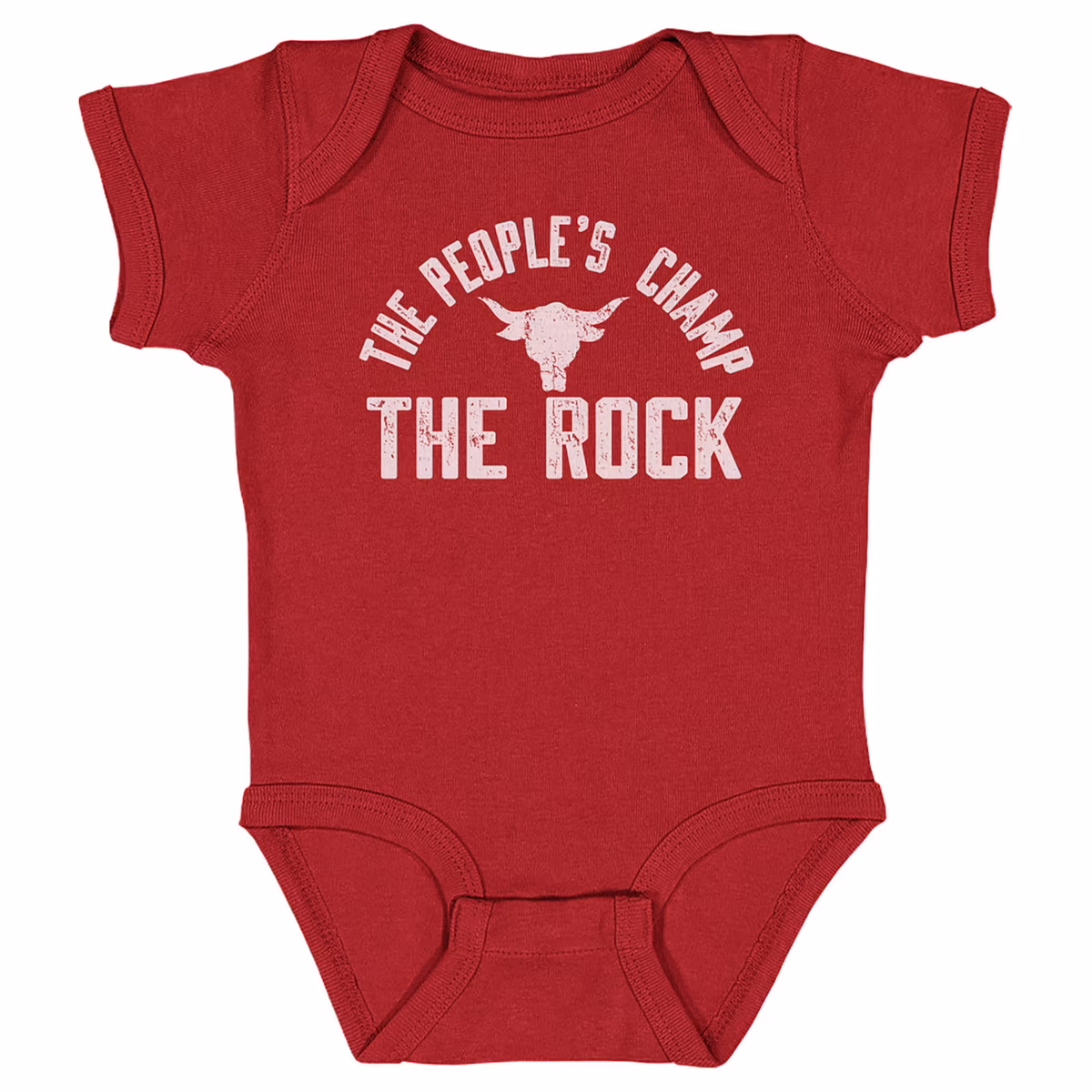 Infant 500 Level Red The Rock The People's Champ Bodysuit 20 Infant 500 Level Red The Rock The People's Champ Bodysuit
