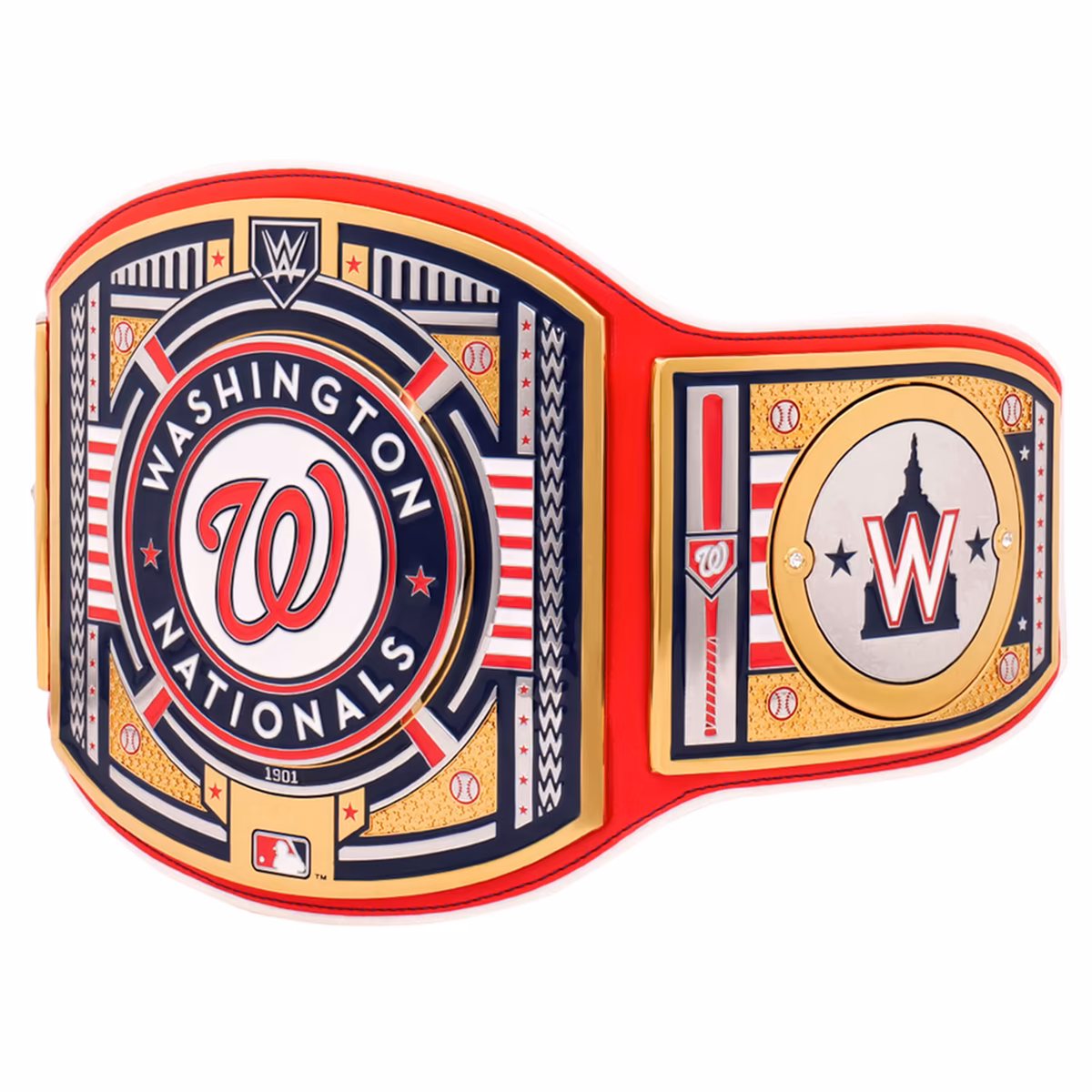 Washington Nationals WWE Legacy Title Belt 3 Washington Nationals WWE Legacy Title Belt