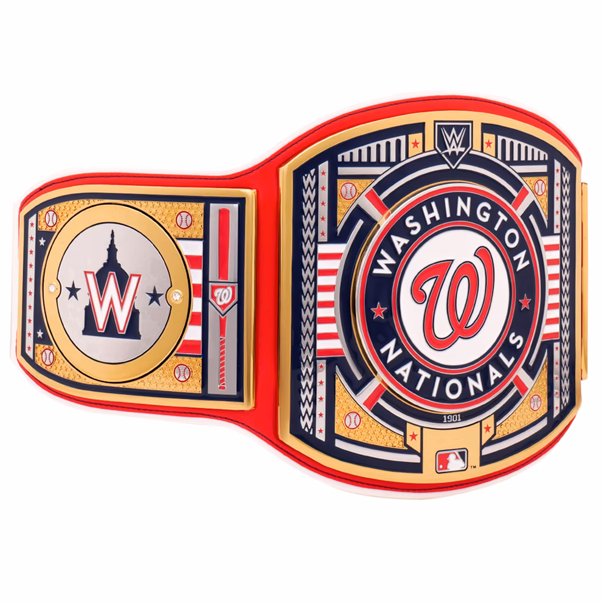 Washington Nationals WWE Legacy Title Belt 4 Washington Nationals WWE Legacy Title Belt