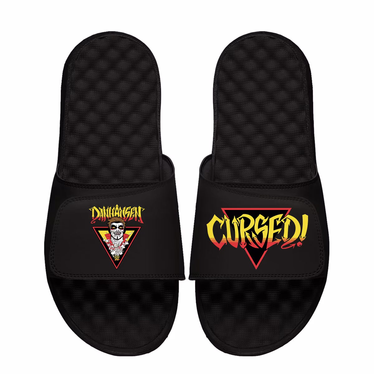 Unisex ISlide Danhausen Cursed Split Slide Sandals 1 Unisex ISlide Danhausen Cursed Split Slide Sandals