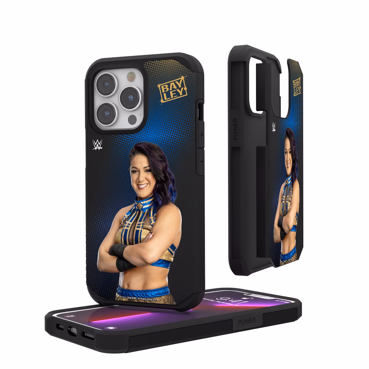 Keyscaper Bayley WWE Gold Bay Superstar iPhone Rugged Case 16 Keyscaper Bayley WWE Gold Bay Superstar iPhone Rugged Case