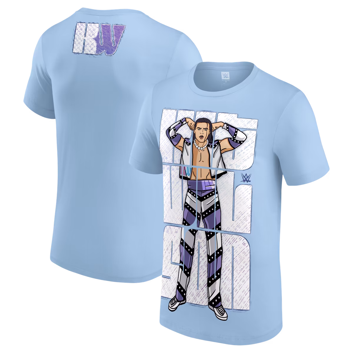 Men's Blue Kit Wilson Kit-Wil-Son T-Shirt 1 Men's Blue Kit Wilson Kit-Wil-Son T-Shirt