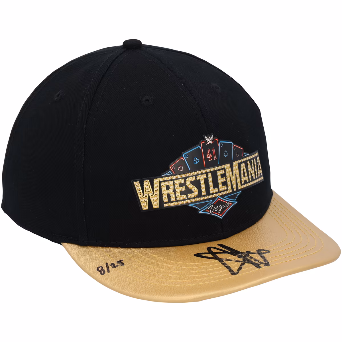 John Cena WWE Autographed WrestleMania 41 Gold Brim Cap - Limited Edition of 25 8 John Cena WWE Autographed WrestleMania 41 Gold Brim Cap - Limited Edition of 25