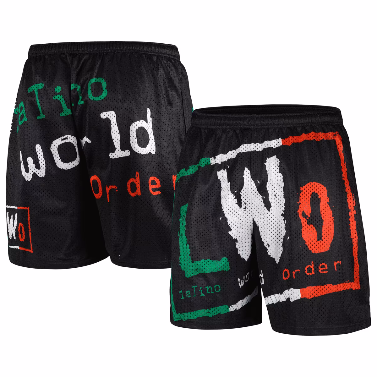 Men's Chalk Line Black LWO Retro Shorts 8 Men's Chalk Line Black LWO Retro Shorts
