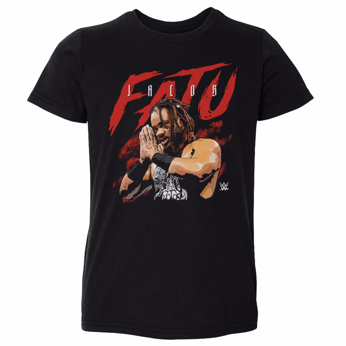 Toddler 500 Level Black Jacob Fatu Name Grunge T-Shirt 3 Toddler 500 Level Black Jacob Fatu Name Grunge T-Shirt