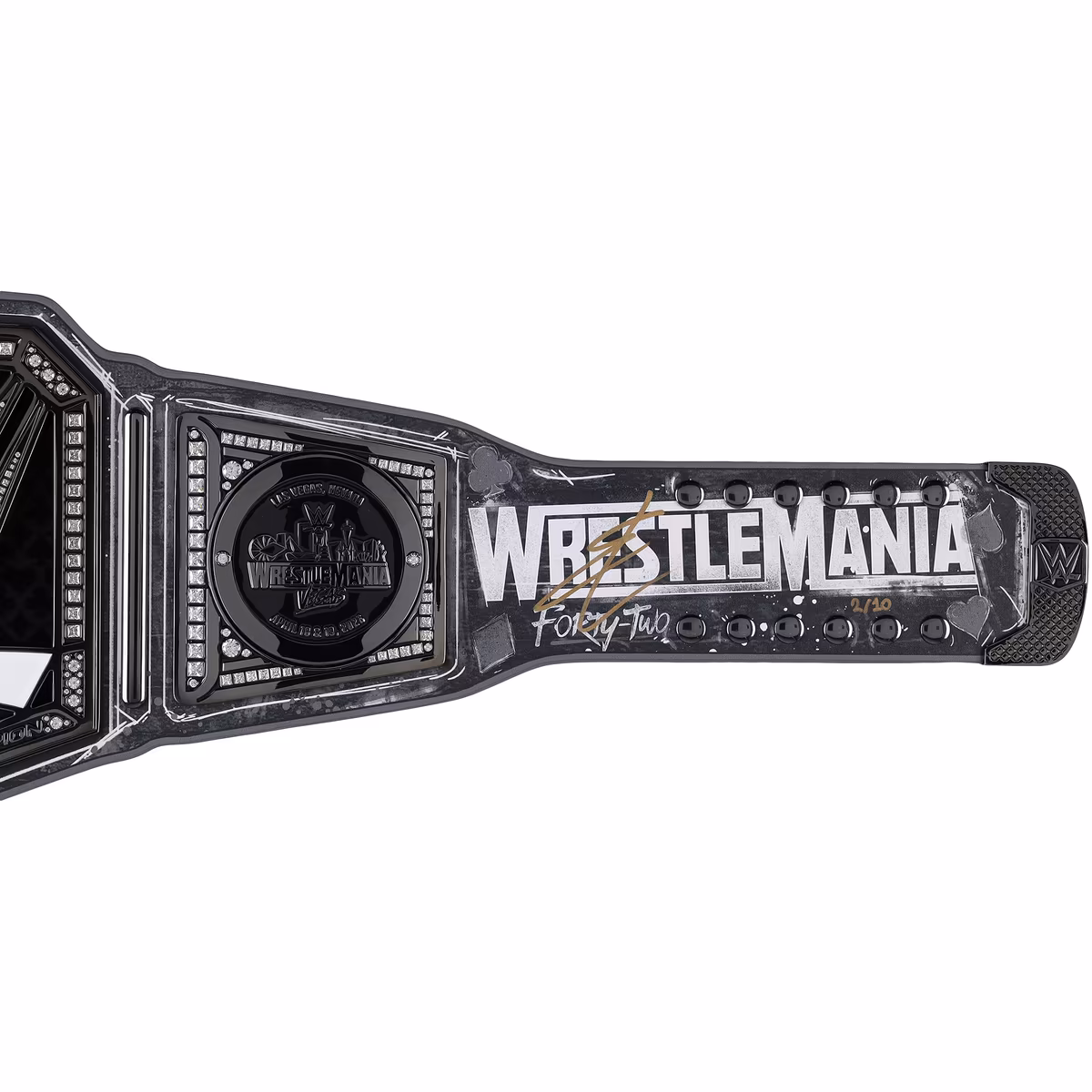 Becky Lynch WWE Autographed WrestleMania 42 Golden Replica Title Belt - Limited Edition of 10 4 Becky Lynch WWE Autographed WrestleMania 42 Golden Replica Title Belt - Limited Edition of 10