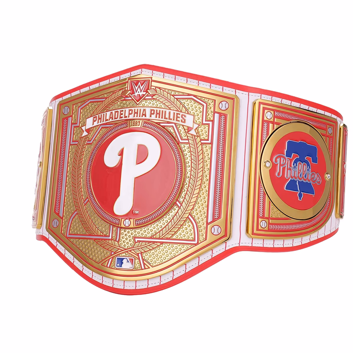 Philadelphia Phillies WWE Legacy Title Belt 3 Philadelphia Phillies WWE Legacy Title Belt