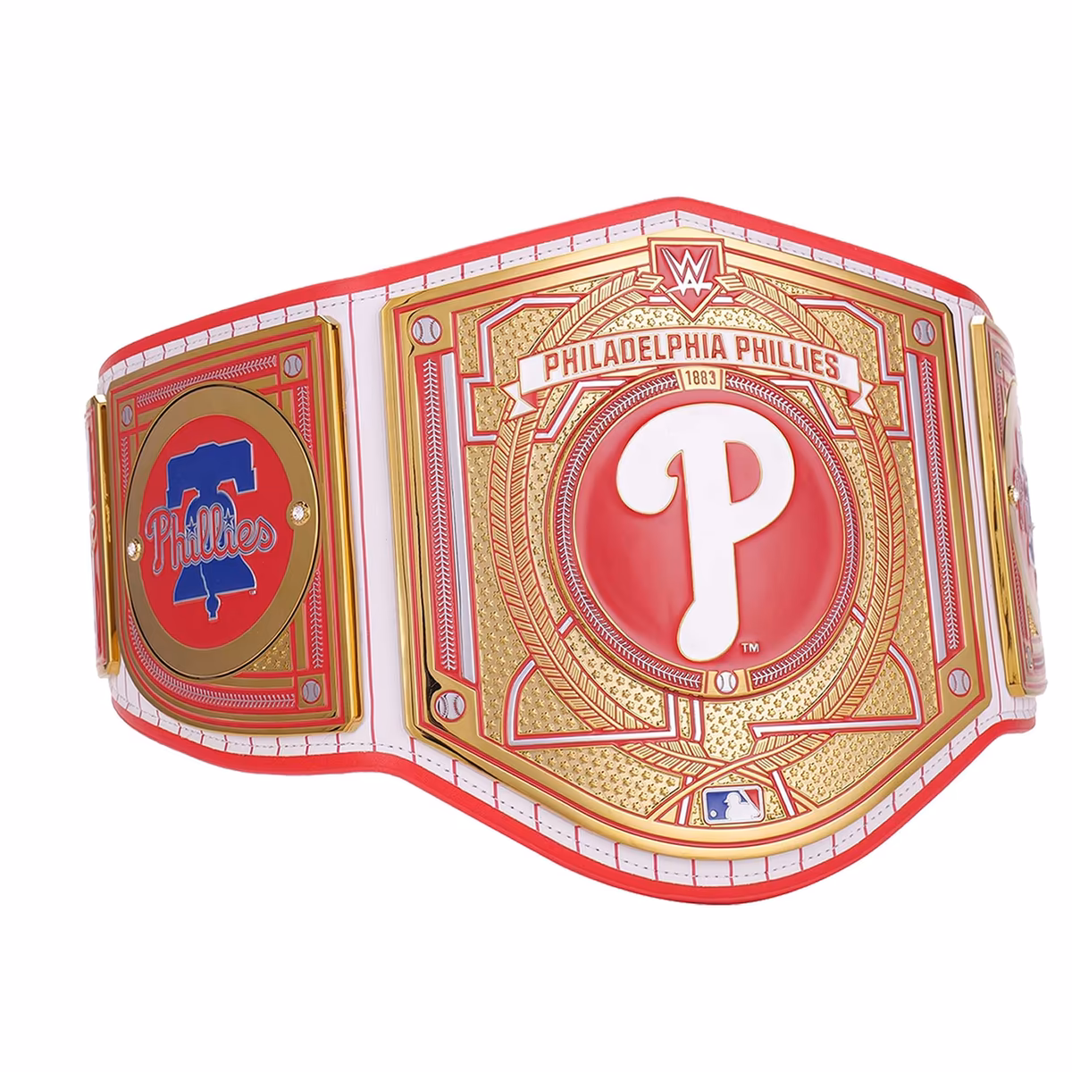 Philadelphia Phillies WWE Legacy Title Belt 4 Philadelphia Phillies WWE Legacy Title Belt