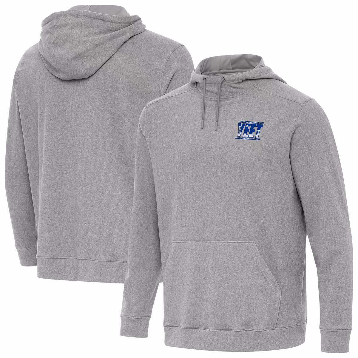 Men's Antigua Heather Gray Jey Uso Cloud Hoodie 5 Men's Antigua Heather Gray Jey Uso Cloud Hoodie